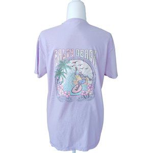 Orchid Salty Beach Surf T-Shirt
